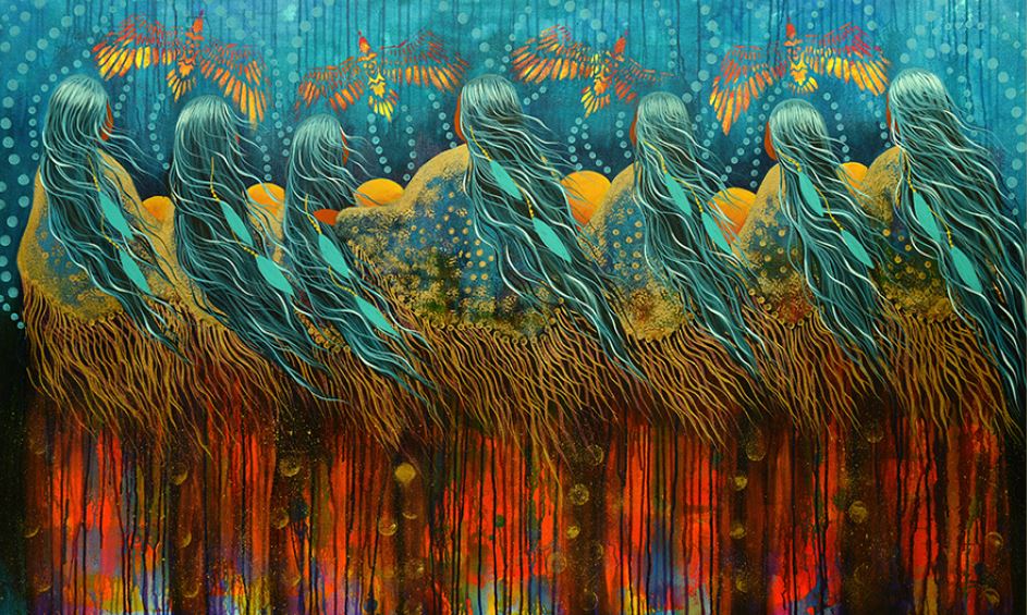 Fabric #784 - Winds of Change - Full Panel