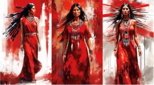 Fabric #836 - Sacred Sisters Panel